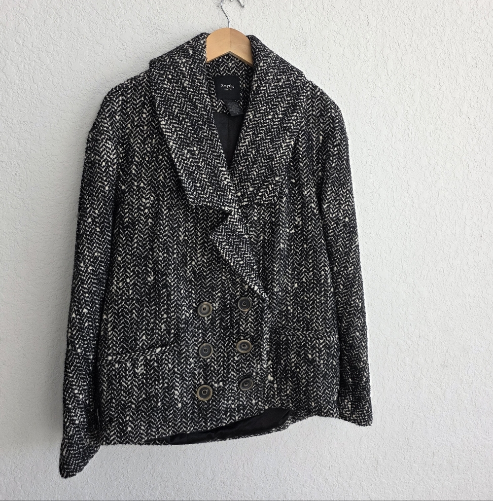 Smythe Wool Blend Coat Size 6